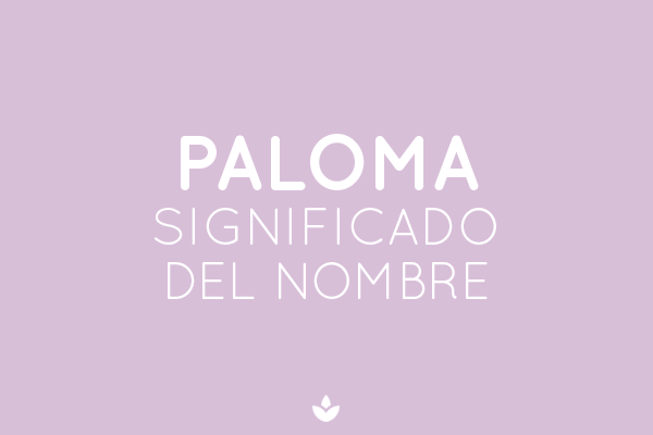 SIGNIFICADO DE PALOMA